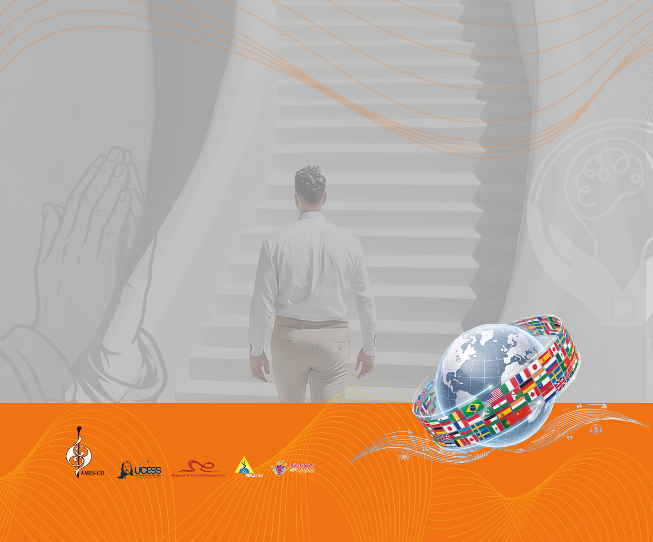 Arte oficial da II Jornada Saúde e Espiritualidade na Suíça